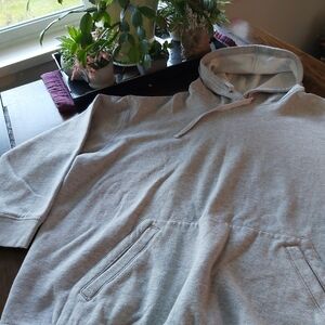 NEW *ATHLETIC WORKS* GRAY HOODIE//B5